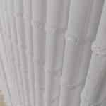 Taç İskandinav Tarzı Bohem Keten Tül Perde