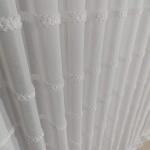 Taç İskandinav Tarzı Bohem Keten Tül Perde