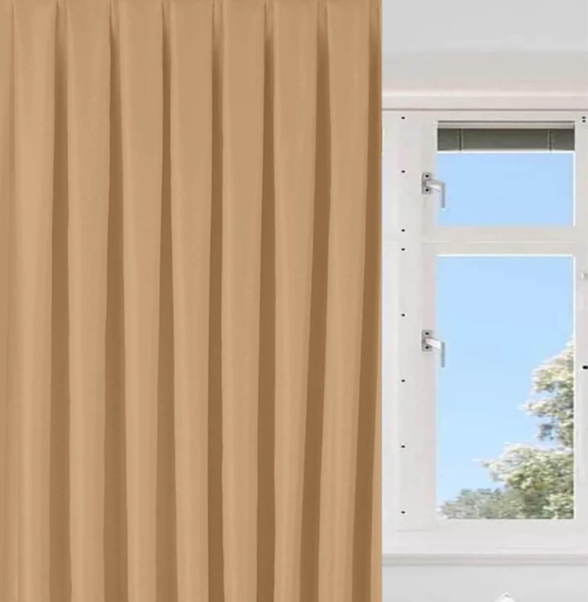 Bej (Devetüyü) otel blackout karartma perde