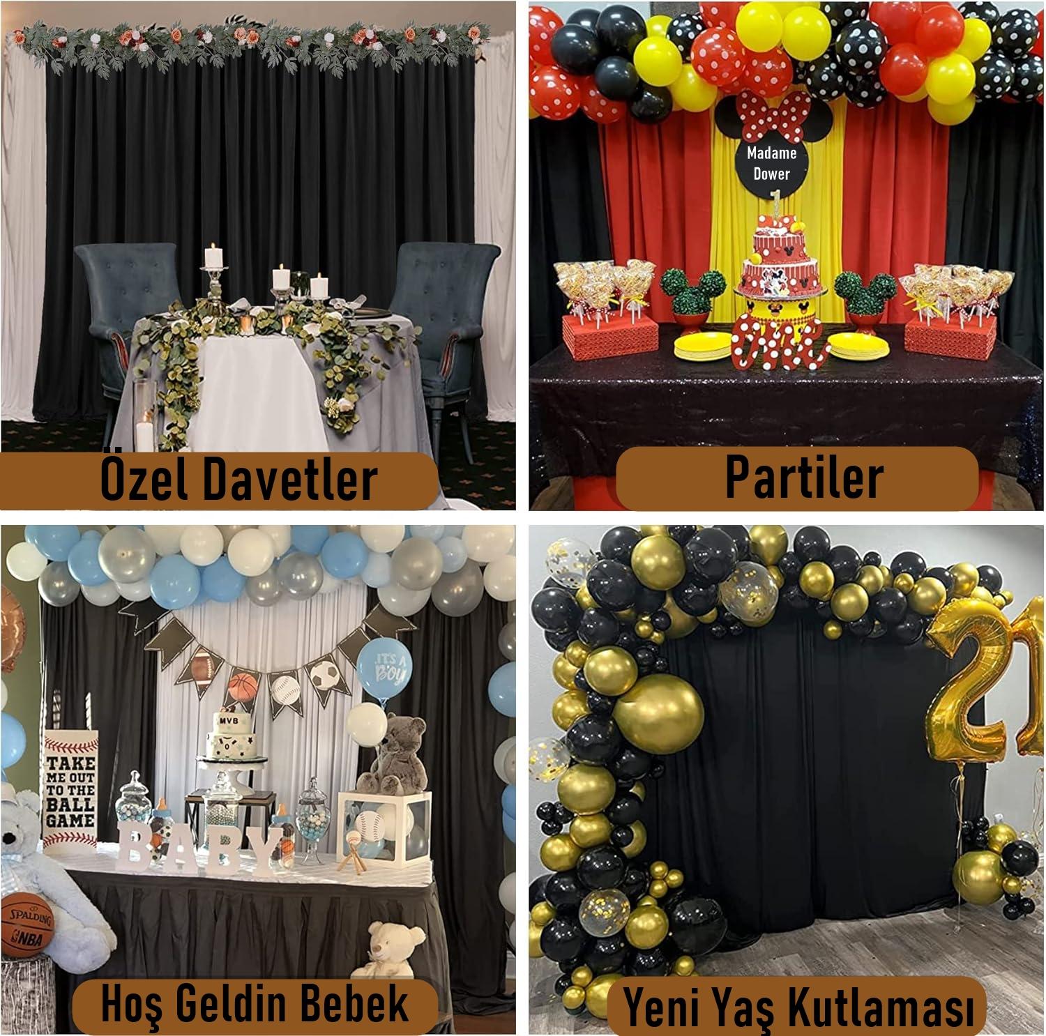 Siyah blackout otellerde uygulama ve kullanım alanları